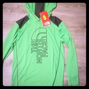 Boys northface reactor hoodie